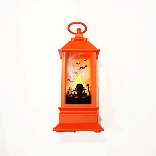 Decoracin lampara farol halloween 13x6.5cm